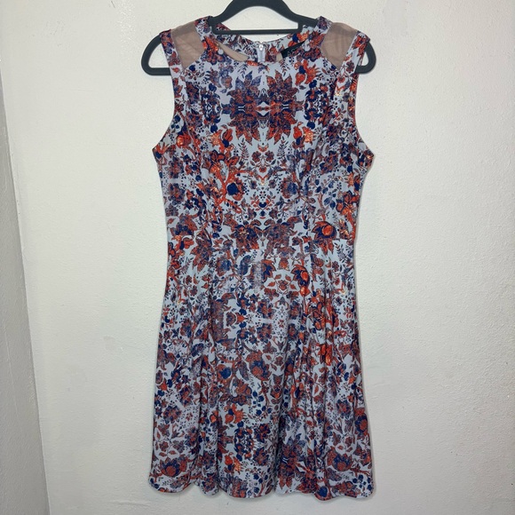 ASTR Floral Sleeveless Dress Size large - Picture 1 of 6